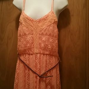 Lace Xtra long dress